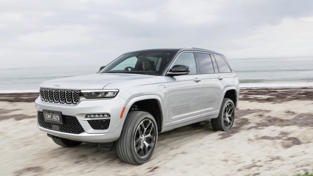 Jeep’s Grand Cherokee is a capable off-roader.