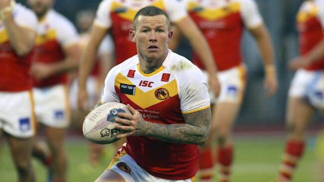 Todd Carney played last season with the Catalans Dragons.