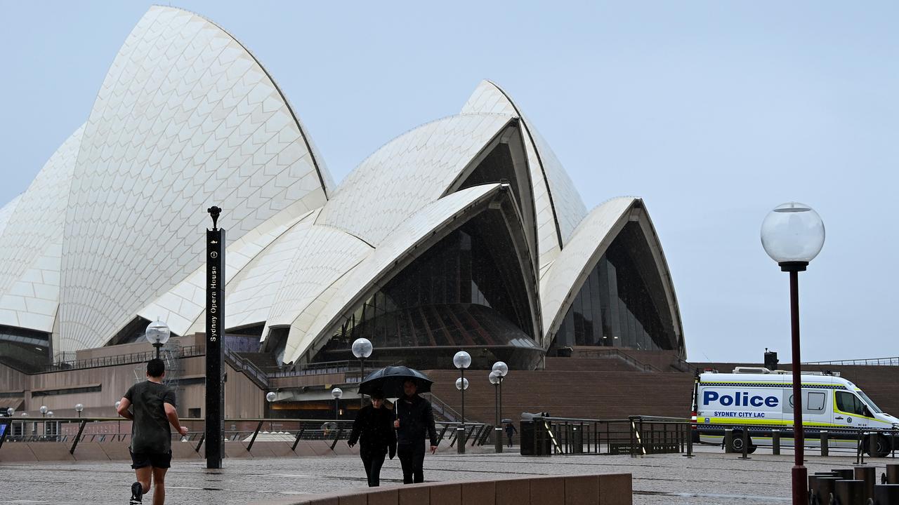 The Sydney lockdown will see insurance claims from the city’s big attractions, including the Opera House, grow. Picture: NCA NewsWire/Bianca De Marchi