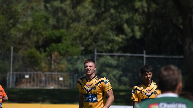 Cyril Connell Challenge game between the Ipswich Jets and Sunshine Coast Falcons. Saturday March 18, 2023. Picture, Nick Tucker.