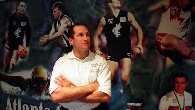 Former Collingwood AFL player Craig Kelly now agent running Elite Sports agency. Australian Rules P/R