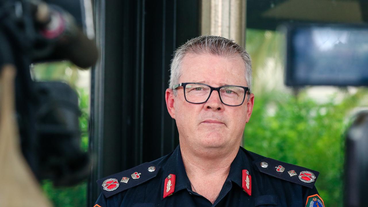 NT Police Commissioner Jamie Chalker said it wasn’t simply a police matter. Picture: Glen Campbell