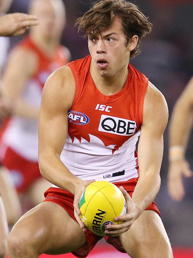 Ollie Florent in action for Sydney. Picture: Michael Klein