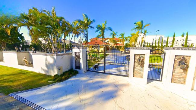 A waterfront home at Ormiston which is registered under the name David Zhen. Picture: Google Maps