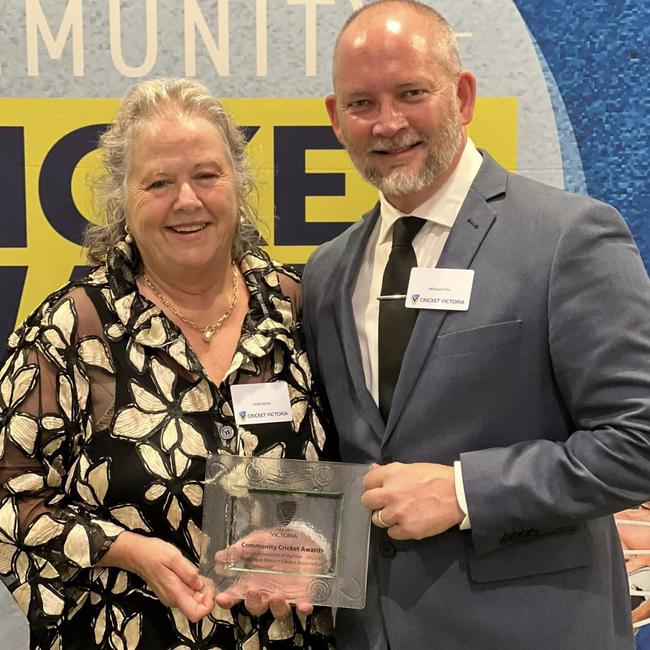 RDCA Women’s Outer East chairperson Linda Bailey and RDCA chief Michael Finn.