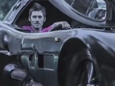 Zac Mihajlovic and his Batmobile. Source: YouTube, Barcroft Cars.