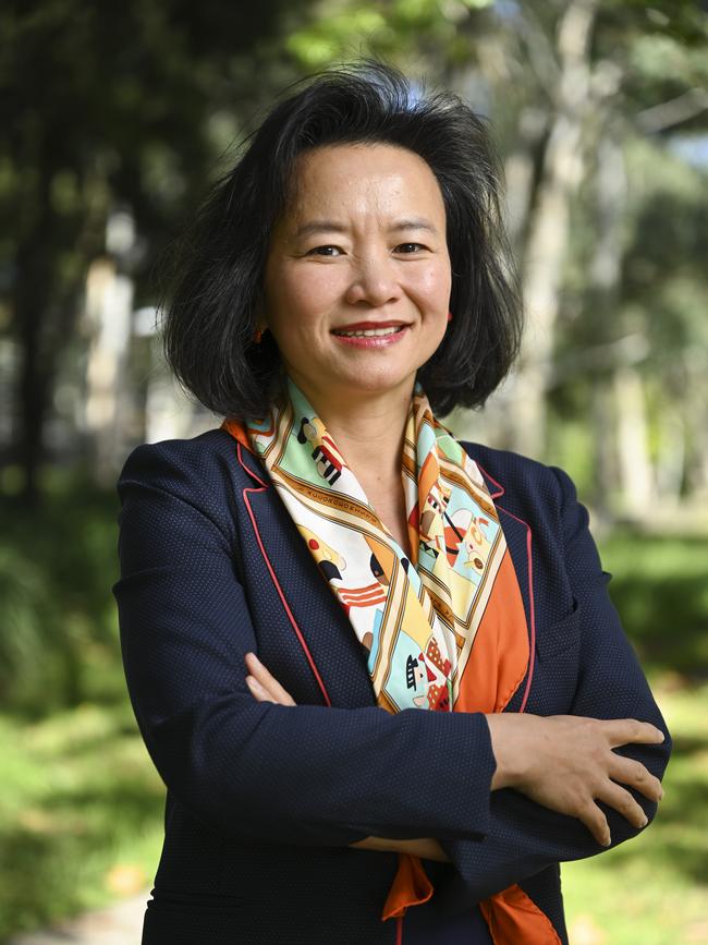 Journalist Cheng Lei will host a panel at the Defending Australia summit in Canberra on Tuesday. Picture: NCA NewsWire/Martin Ollman