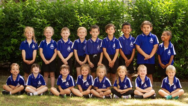 Norville State School Prep Class B. Back row from left: Amelia, Ellie, James, Tyson, Tidus, Henry, Brylie, Natalia, Ava.Front row from left: Rhys, Georgia, Ezekiel, Aratreyah, Emarni, Charlie, Theodis, Harlow