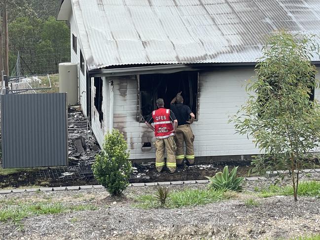 Devastating pre-Christmas blow as fire tears through family home