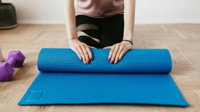 Always come prepared with a water bottle and sweat towel. Image: Pexels