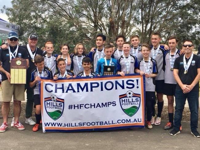 Rouse Hill Rams U14/1 Boys have taken out the premiership for the third straight year