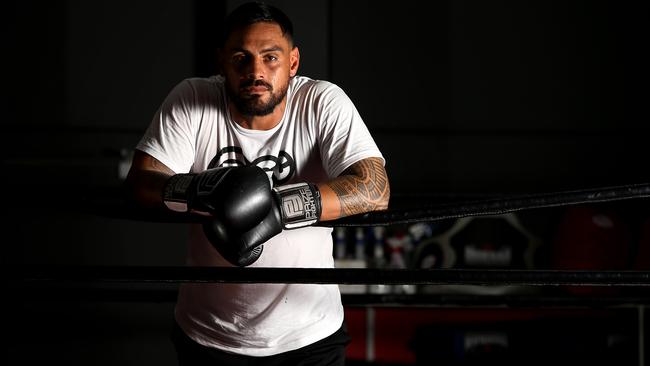 Reni Maitua has taken up boxing.