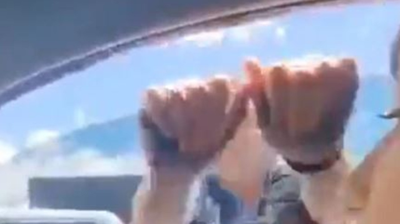 A video recorded of a Coffs Harbour highway patrol officer smashing the window of a car driven by Helen Delaney went viral in 2023.