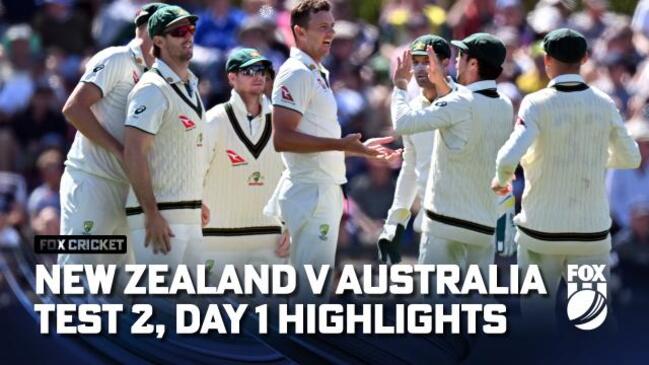 australia vs new zealand 1st test highlights