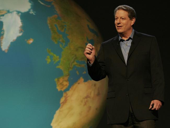 Al Gore in a scene from his documentary |An Inconvenient Truth. Picture: AP Photo/Paramount Classics/Eric Lee