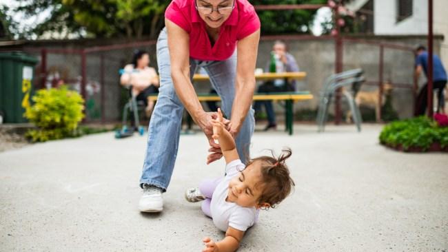 Falling is a part of growing but this mum isn't coping after her mother dropped her baby. Source: iStock