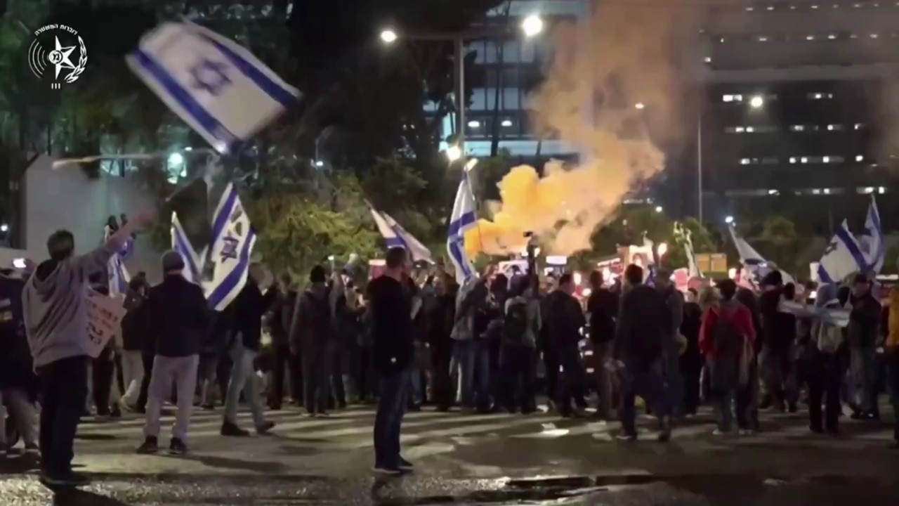 WATCH: Protesters clash with police in Israel
