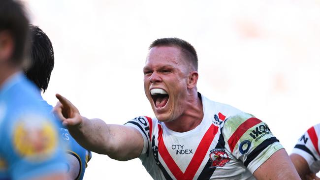 Roosters forward Lindsay Collins has improved out of sight in the last two years to cement his status as one of the competitions elite front rowers. Picture: NRL photos