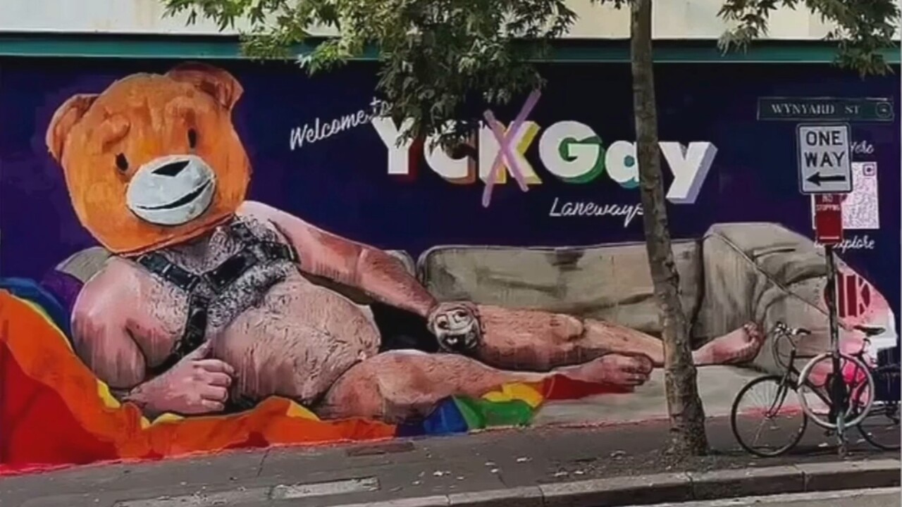 Controversial pride mural in Sydney does not ‘belong in view of the public  at all’