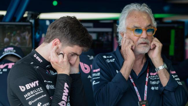 Jack standing alongside Flavio. (Photo by SHAWN THEW / POOL / AFP)