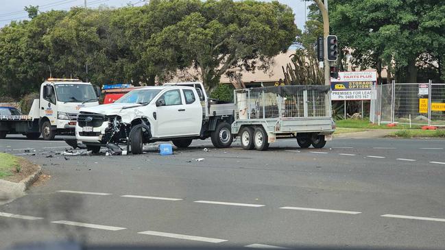 A collision on the corner of Stephen Street and Anzac Ave on Wednesday, November 13.