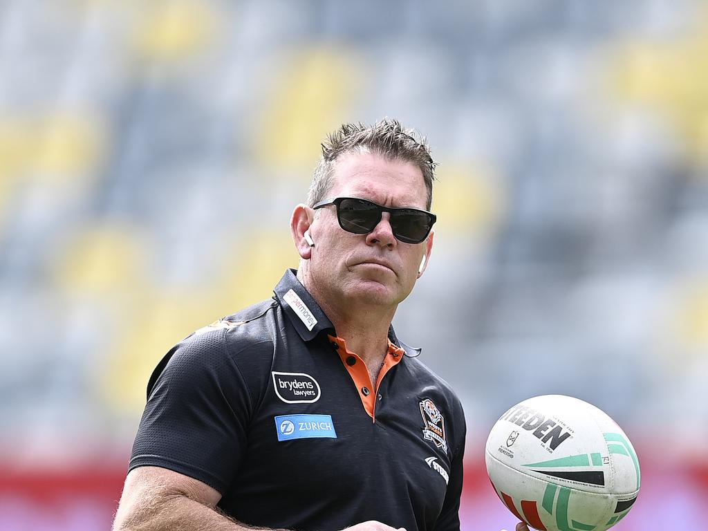 Wests Tigers NRLW coach Brett Kimmorley has put his hand up to coach the NSW Women’s Origin team. Picture: Getty Images