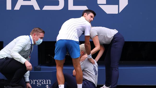 Novak Djokovic has been booted.