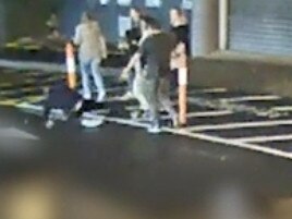 CCTV footage of an alleged incident that left a 23-year-old with a broken jaw in Moore Park on June 15. Picture: NSW Police