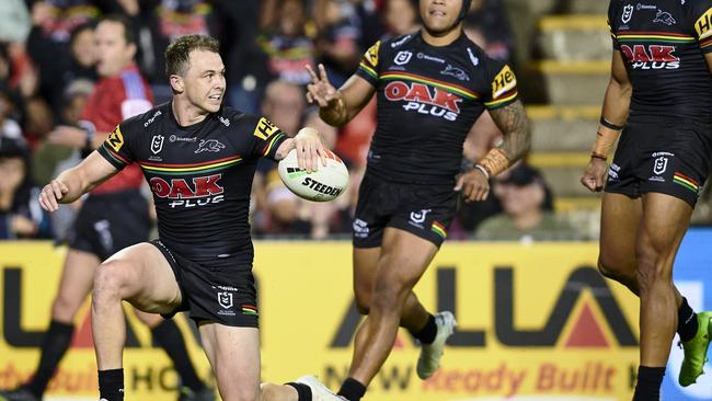 Edwards’ value has soared after he won last year’s Clive Churchill Medal and then scored four tries in a big win over Manly. Picture; Brett Hemmings/Getty Images