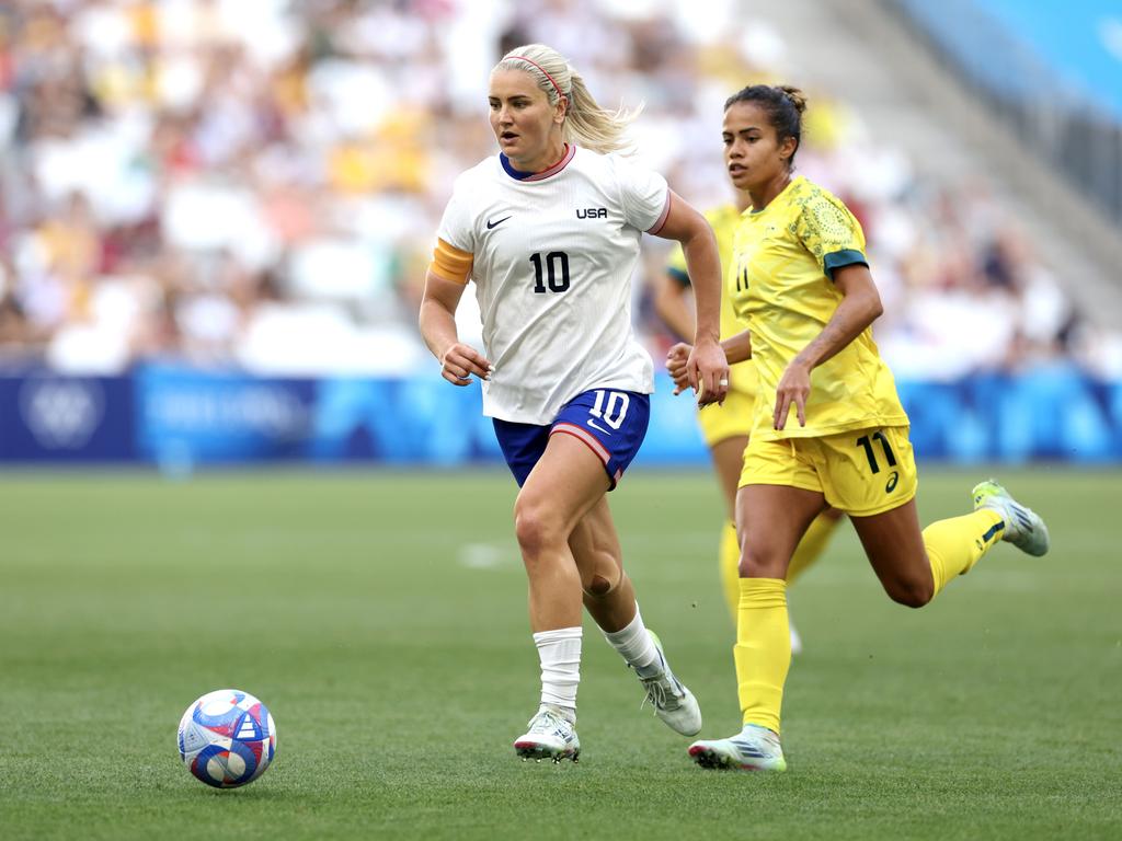 The United States beat Australia in their Group B clash. (Photo by Alex Livesey/Getty Images)