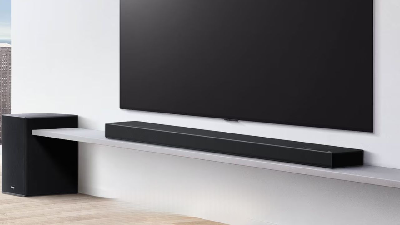 5.1.2ch 520W Dolby Atmos Soundbar In Black SP6YA.Picture:LG