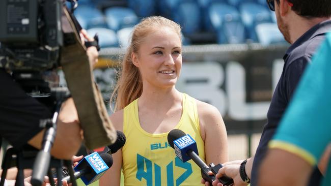Katie Hayward - Athletics, 20km walk. Picture supplied.