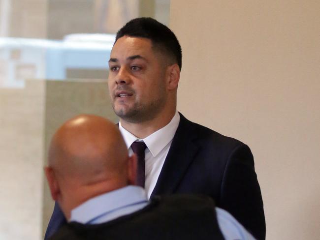 Jarryd Hayne has said he will appeal his conviction. Picture: NCA NewsWire / Christian Gilles.