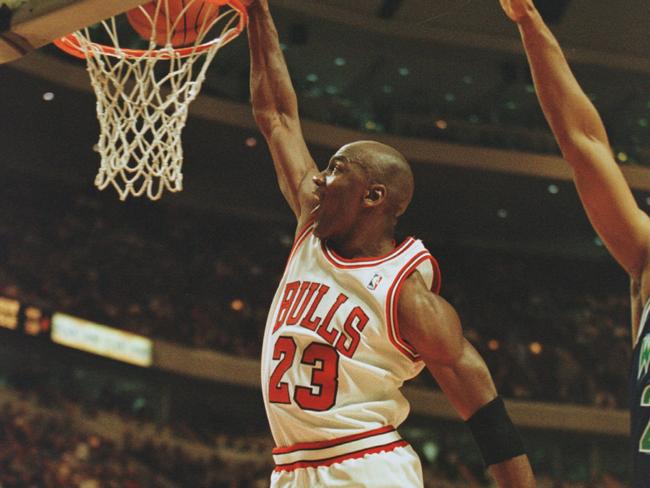 Michael Jordan was a sight to behold.