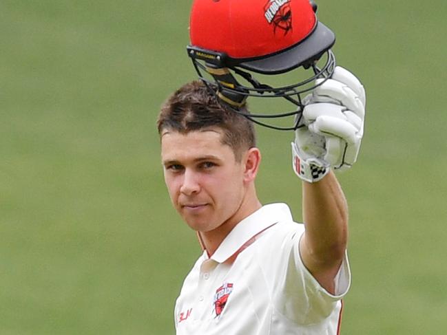 Redbacks cricketer Henry Hunt. Photo: David Mariuz/AAP