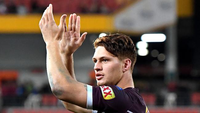 Rugby union is hunting rugby league star Kalyn Ponga. Picture: Bradley Kanaris