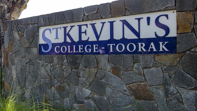 St Kevin’s College has been embroiled in scandal. Picture: Sarah Matray