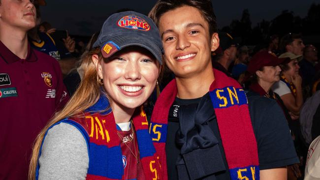 Socials at the Lions home ground Springfield Brisbane 29.9.24 - Photo Gracie Kessels