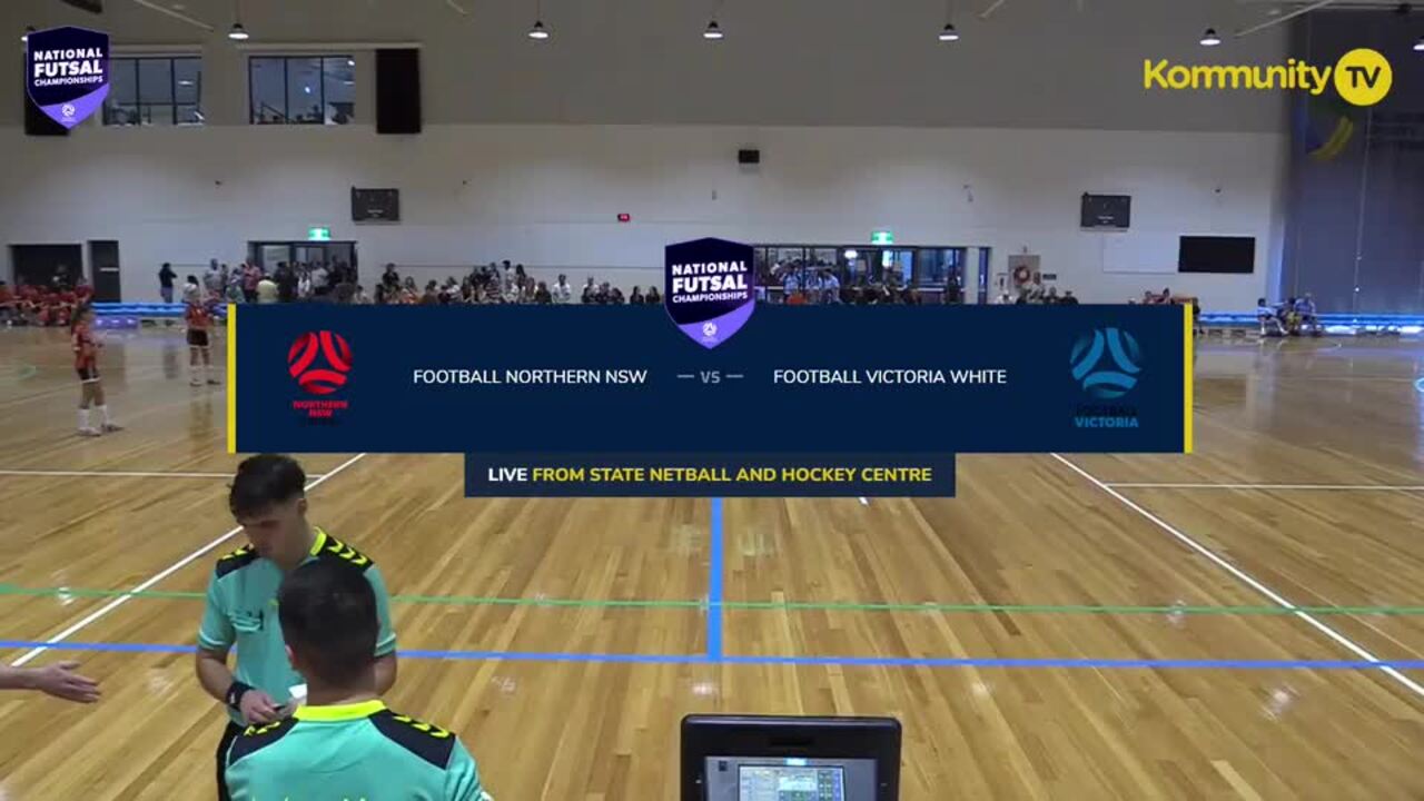 Replay: Football Northern NSW v Football Victoria White (U15 Girls)—2025 National Futsal Championships Day 3