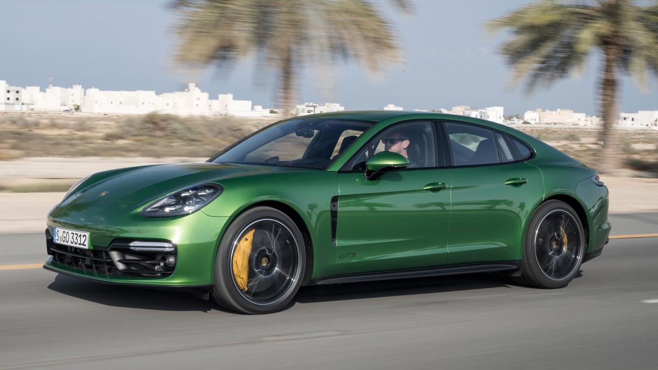 The Panamera is starting to evolve out of its awkward looking stage.