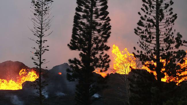 The U.S. Geological Survey said the volcano erupted explosively on May 17 launching a plume about 30,000 feet into the sky. Mario Tama/Getty Images