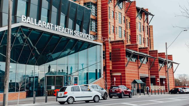 Ballarat Base Hospital has called a code yellow. Photo: Chloe Smith