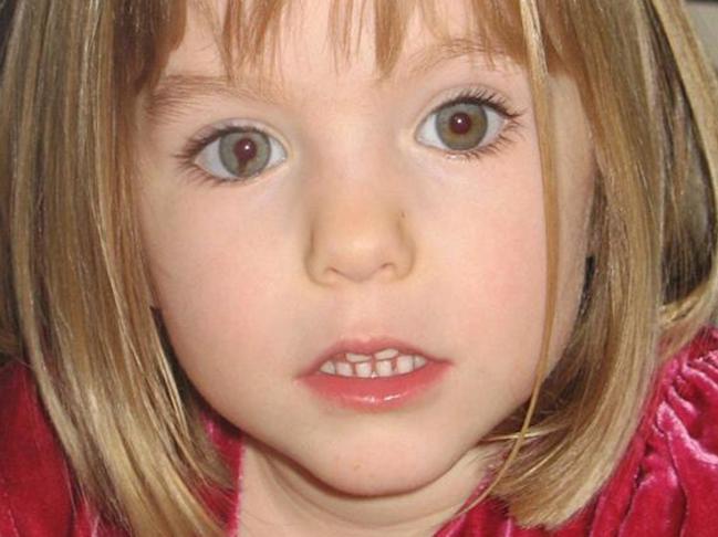 FILE - This undated file photo shows Madeleine McCann, who went missing in May 2007. Madeleine McCann’s parents says they’re “greatly encouraged” by the expanding British police investigation into the case of their missing daughter. Kate and Gerry McCann released a statement Sunday, Oct. 6, 2013 indicating they believe new information made available to police and a detailed BBC “Crimewatch” show may finally turn up vital information.  (AP Photo/PA, File) UNITED KINGDOM OUT NO SALES NO ARCHIVE