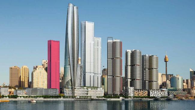 The documents show Crown and Lendlease escalating their demands for the sight lines from the Barangaroo tower.