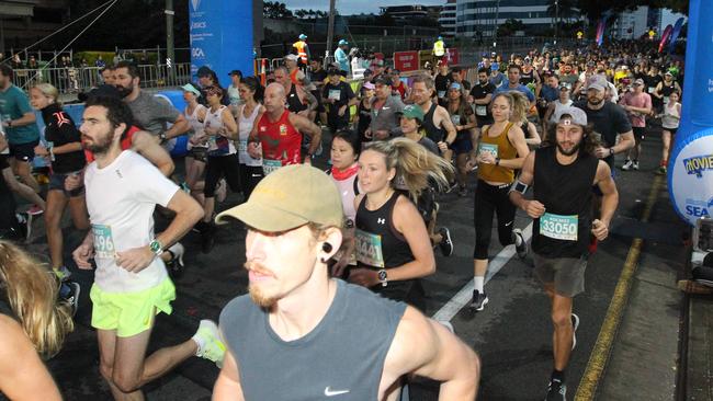 Gold Coast Marathon Sunday . 10KM Race.Pic Mike Batterham