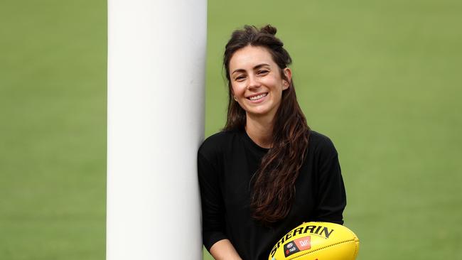 Amy Shark will perform at the AFLW grand final. Picture: AFL Photos