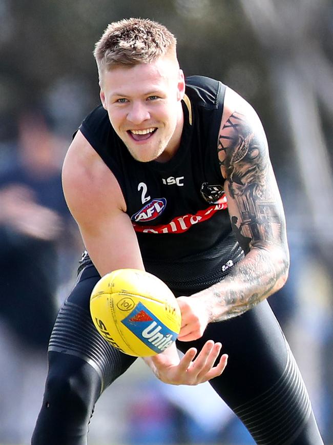 Jordan De Goey is back from a hamstring issue. Pic: Getty Images