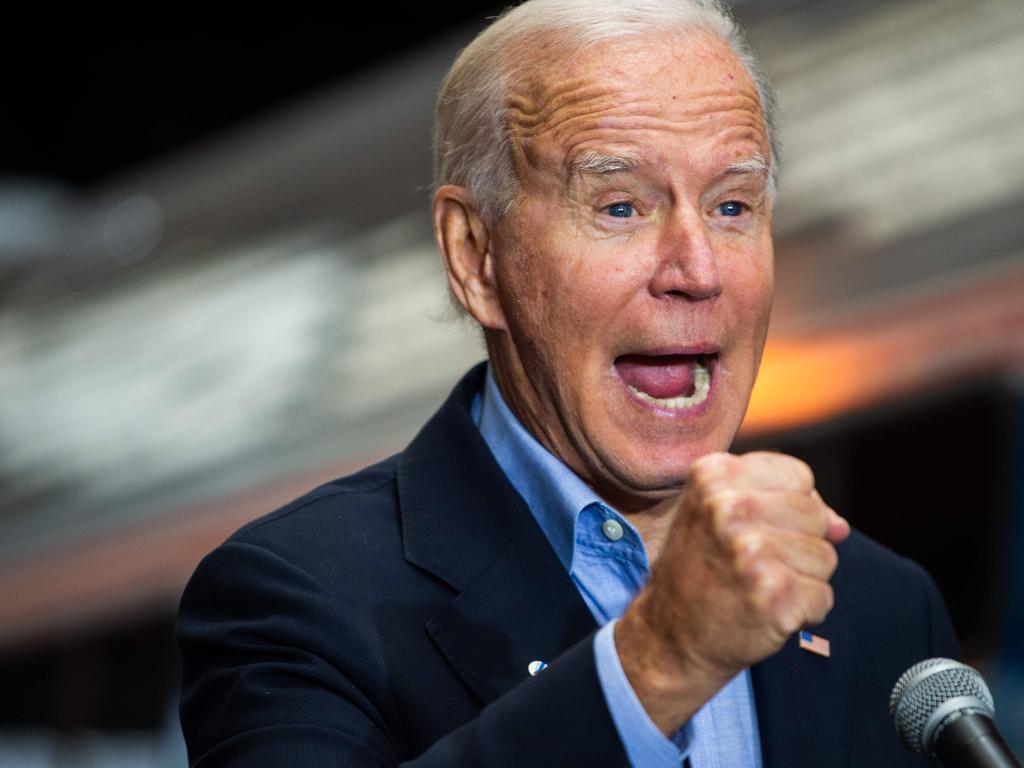 Democratic presidential candidate Joe Biden Picture: ROBERTO SCHMIDT / AFP.