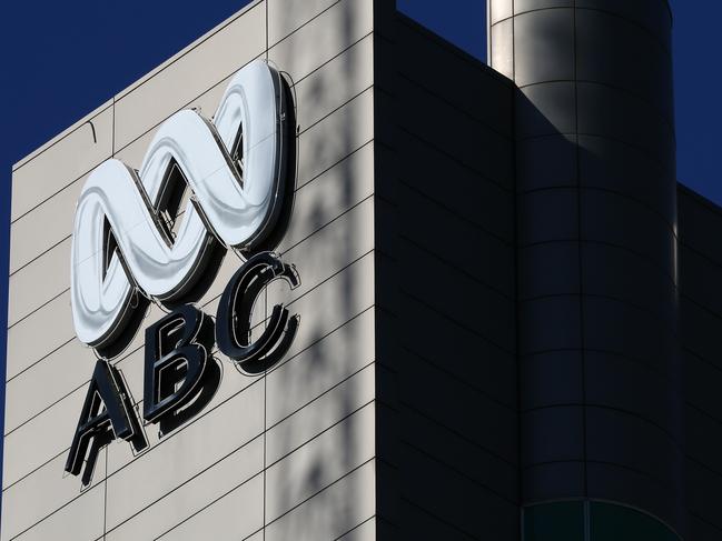 Signage is seen at the ABC offices in Ultimo, Sydney, Tuesday, June 11, 2019. The ABC is considering a legal challenge after federal police raided the public broadcaster's Sydney offices last week. (AAP Image/Danny Casey) NO ARCHIVING