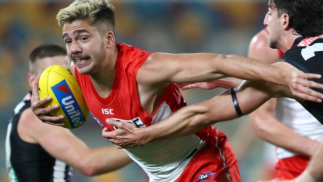 Elijah Taylor is in deep water for a serious breach of the AFL’s quarantine guidelines.